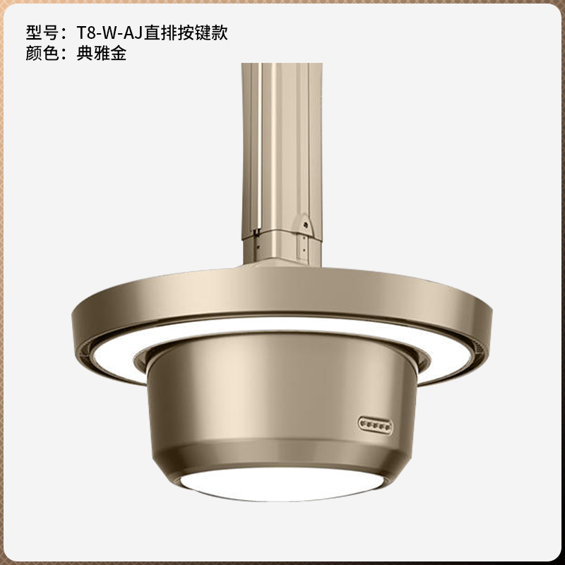 直排雙層環吸三擋調節吸煙燈T8-W-AJ